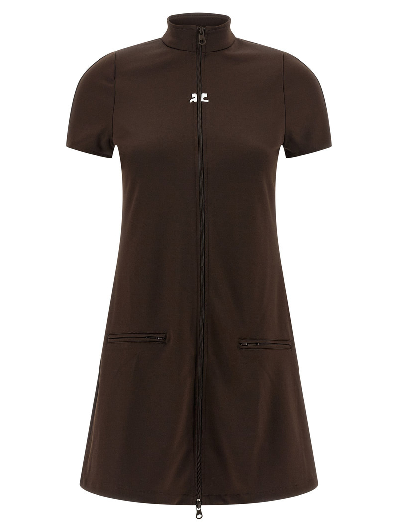 Courreges Women 'Interlock Tracksuit Mini' Dress - 1