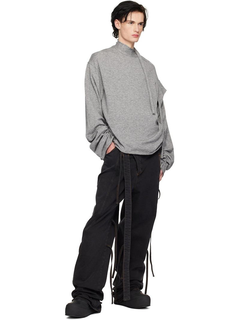 OTTOLINGER Black Signature Wrap Jeans outlook