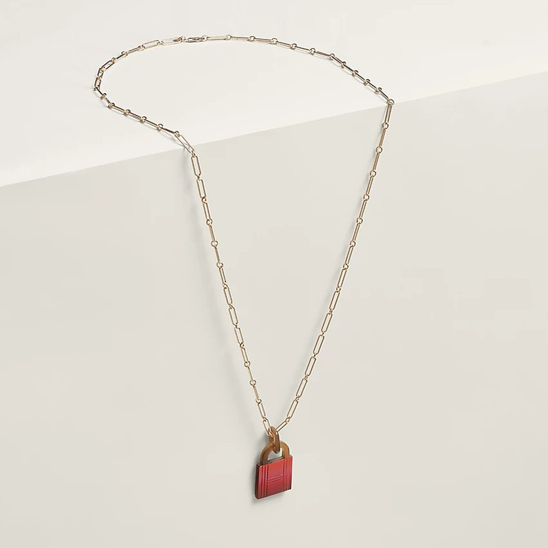 Hermès Fusion Amulette Padlock pendant, large model outlook