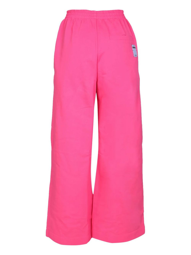elasticated-waistband trousers 3