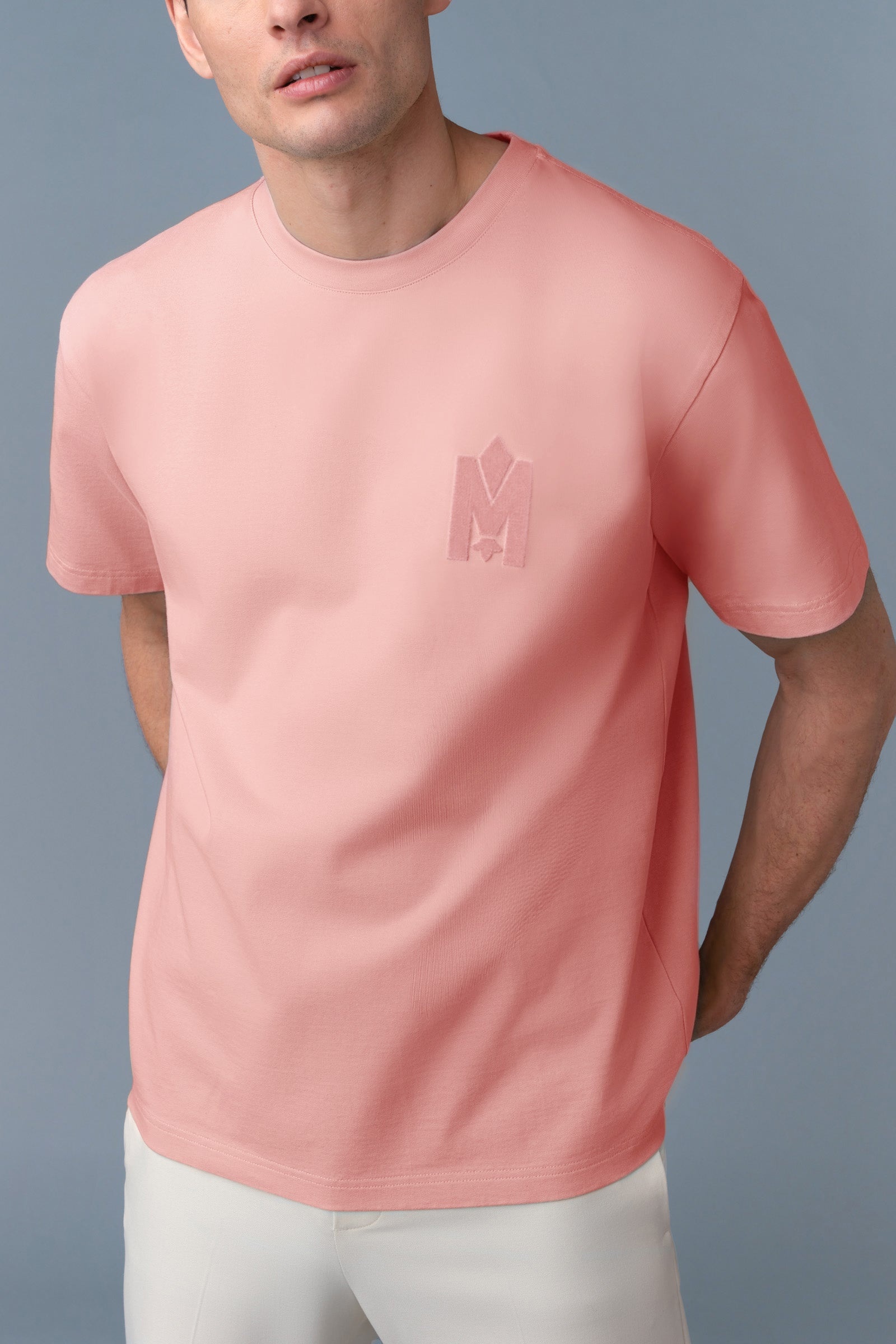 TEE Tee-shirt with velvet logo - 5