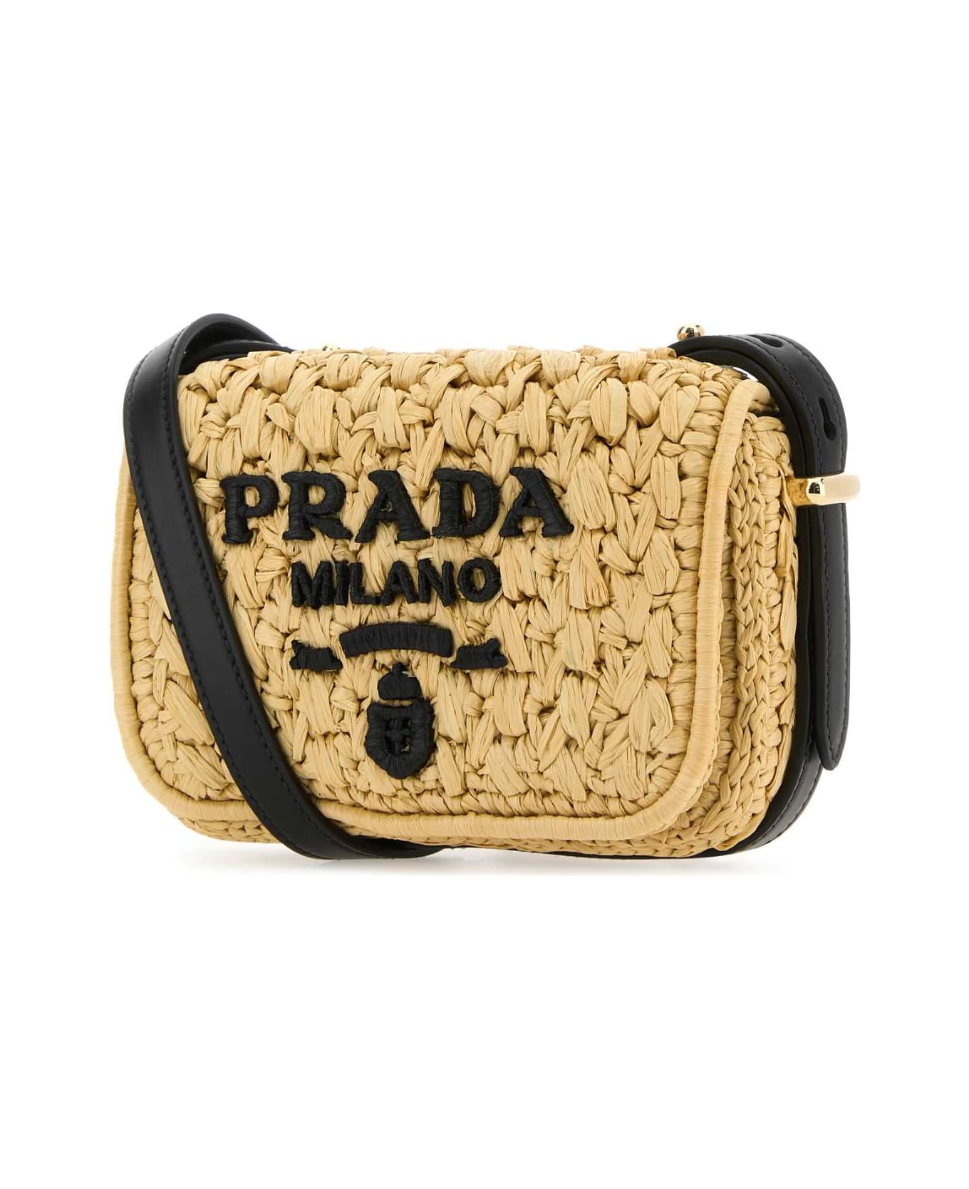 Raffia Crossbody Bag - 2