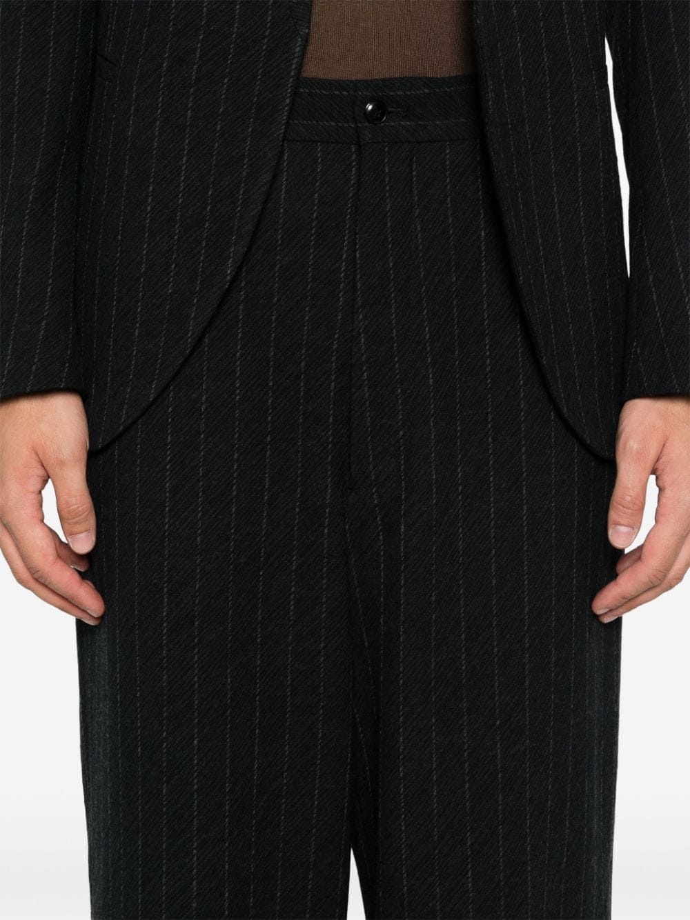 pinstriped suit - 6
