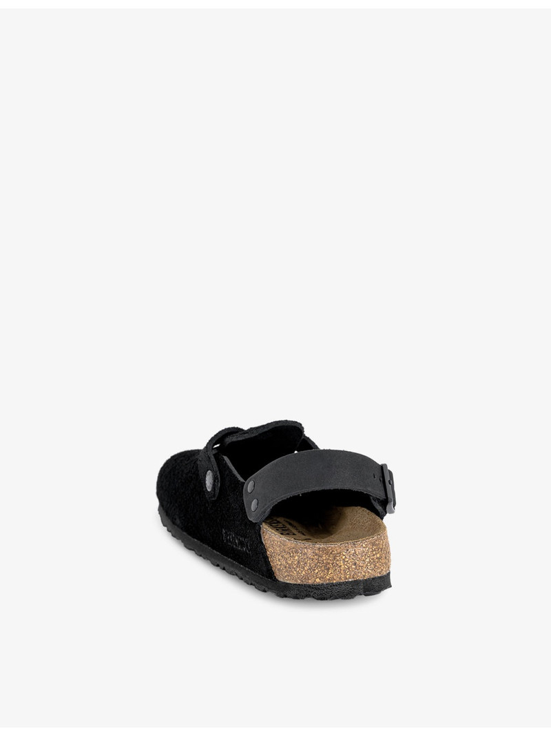 BIRKENSTOCK Tokio Sling-Back Suede Clogs outlook