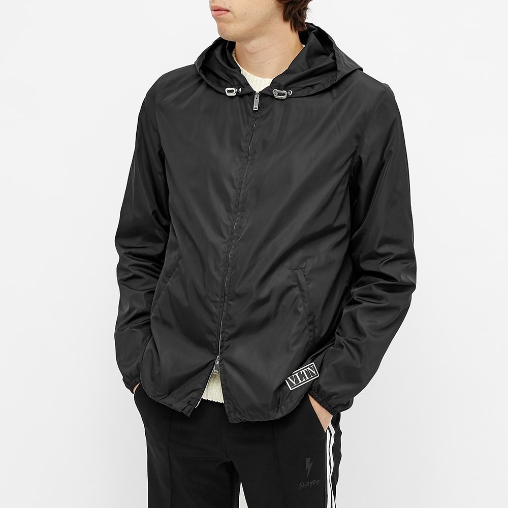 Valentino VLTN Rubber Logo Patch Windbreaker Jacket - 5