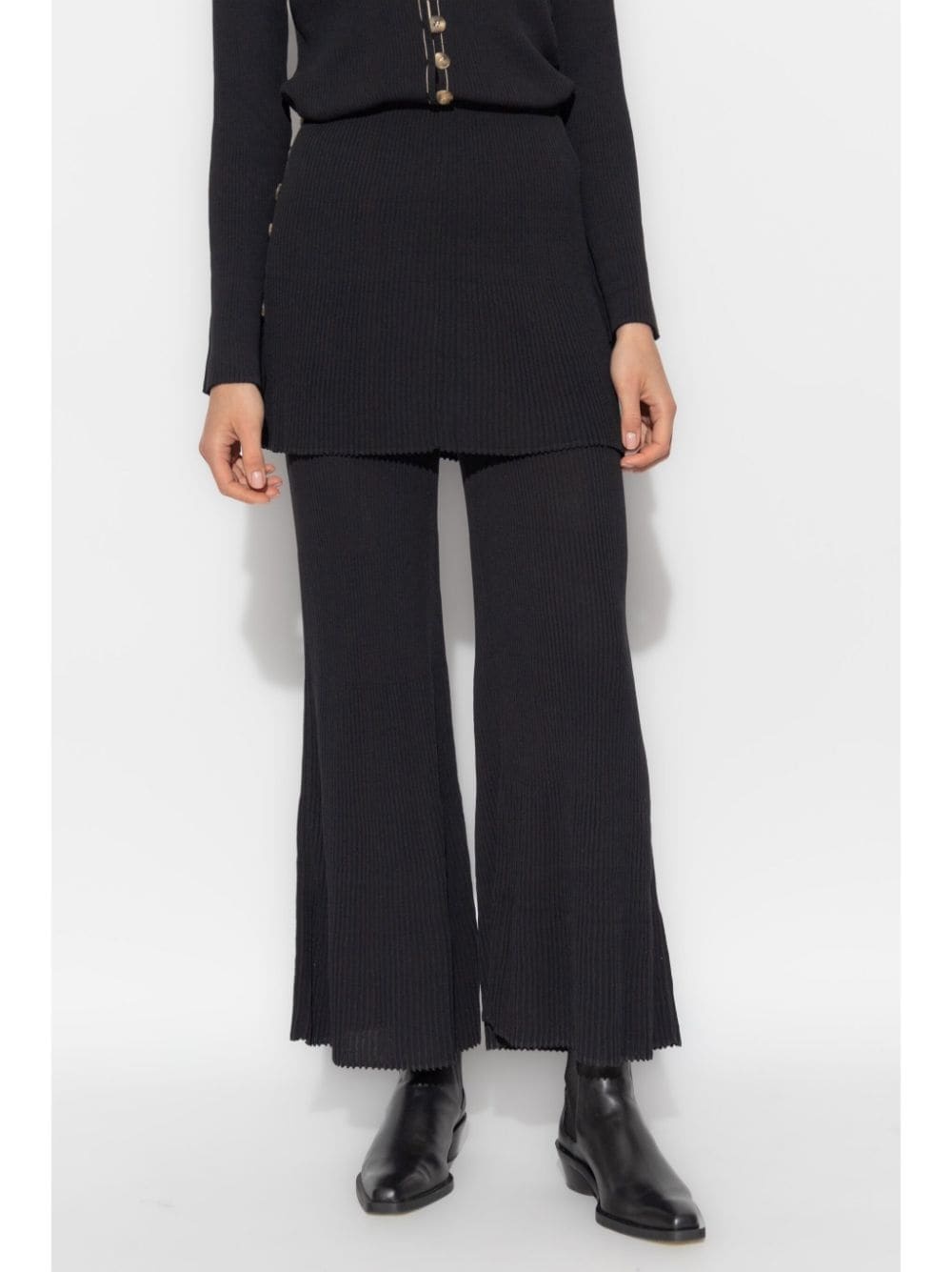 Bolone skirted wide-leg trousers - 3