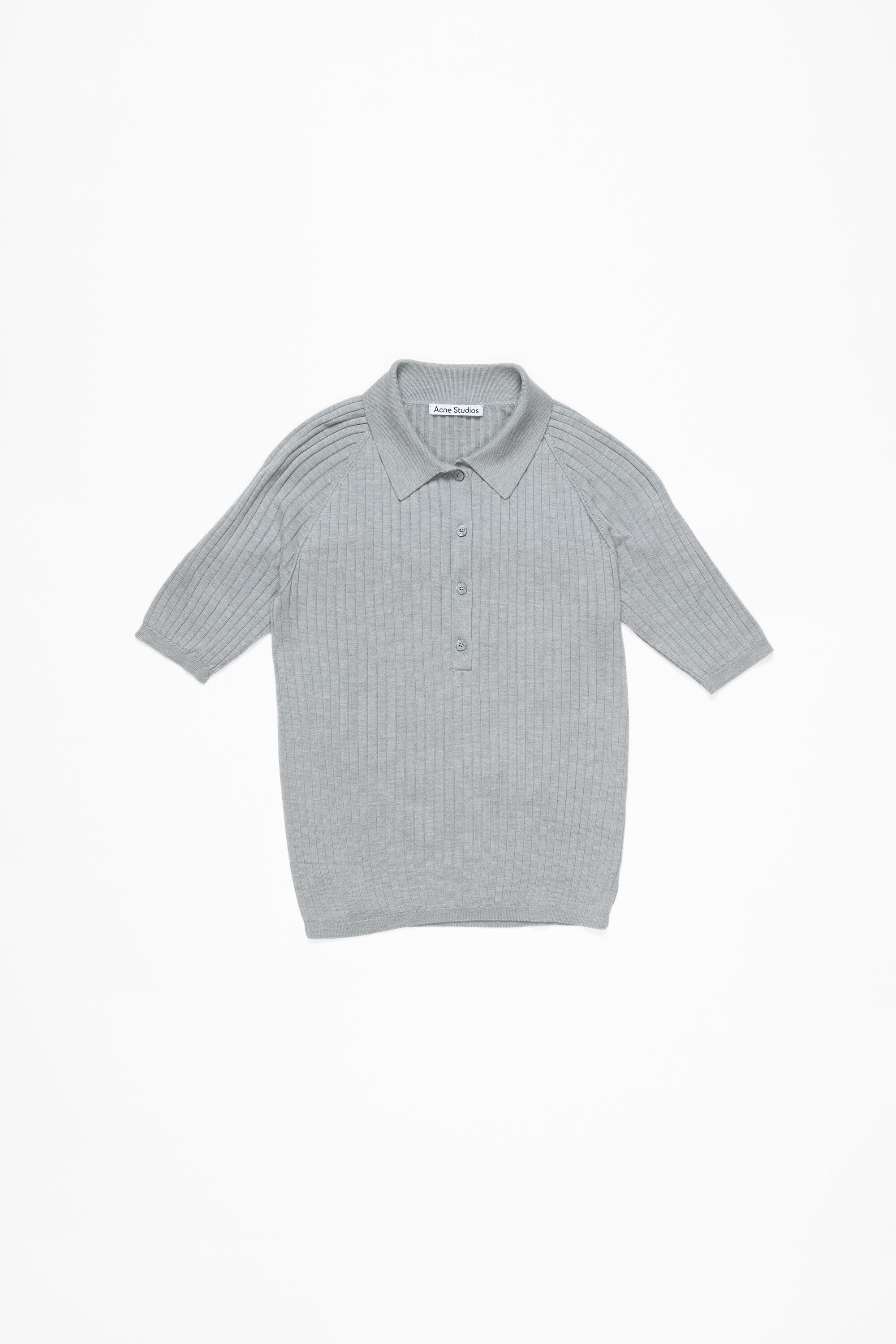 Polo silk t-shirt - Grey - 6