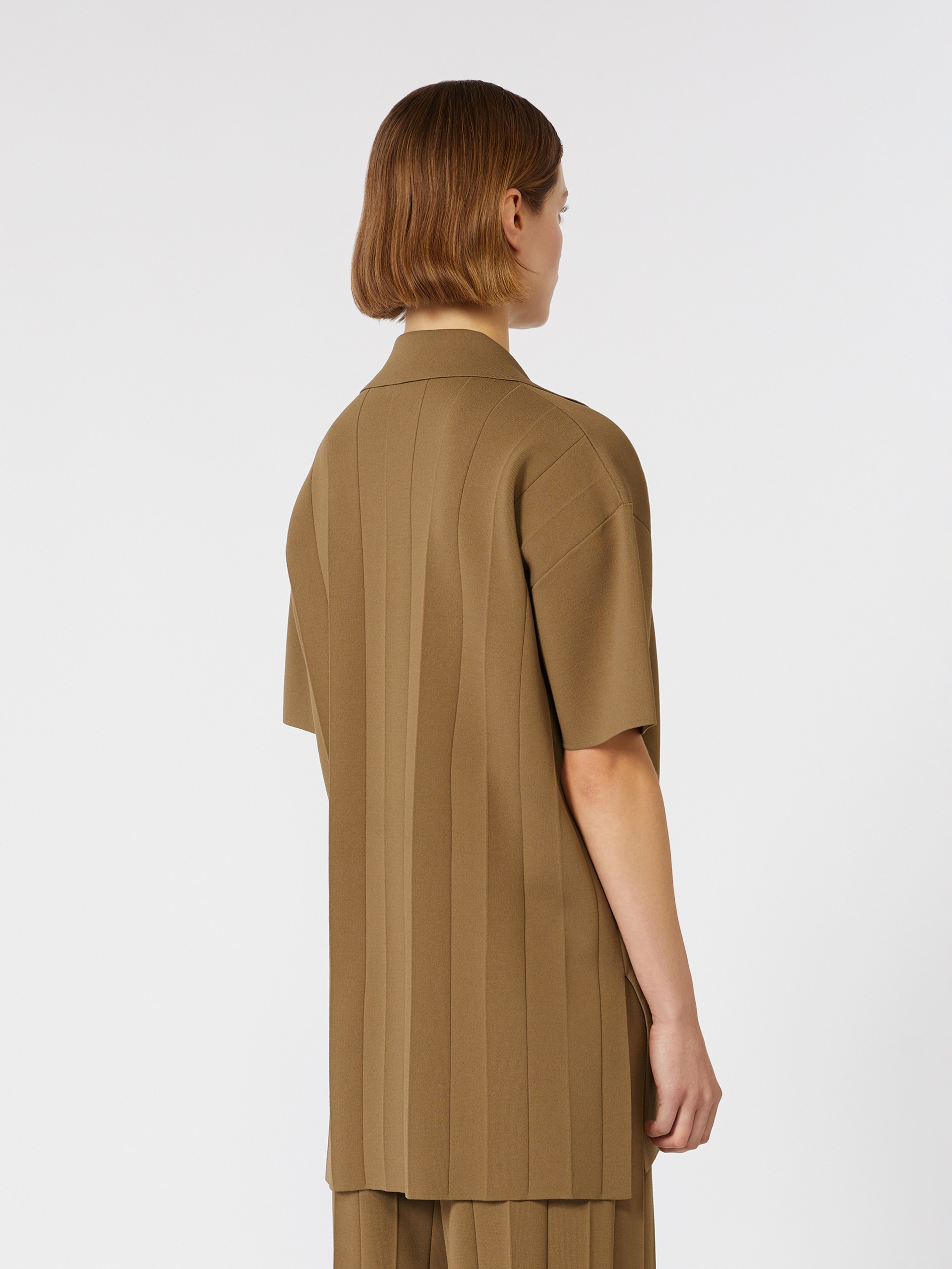 POLTAVA Viscose crêpe yarn blouse - 4