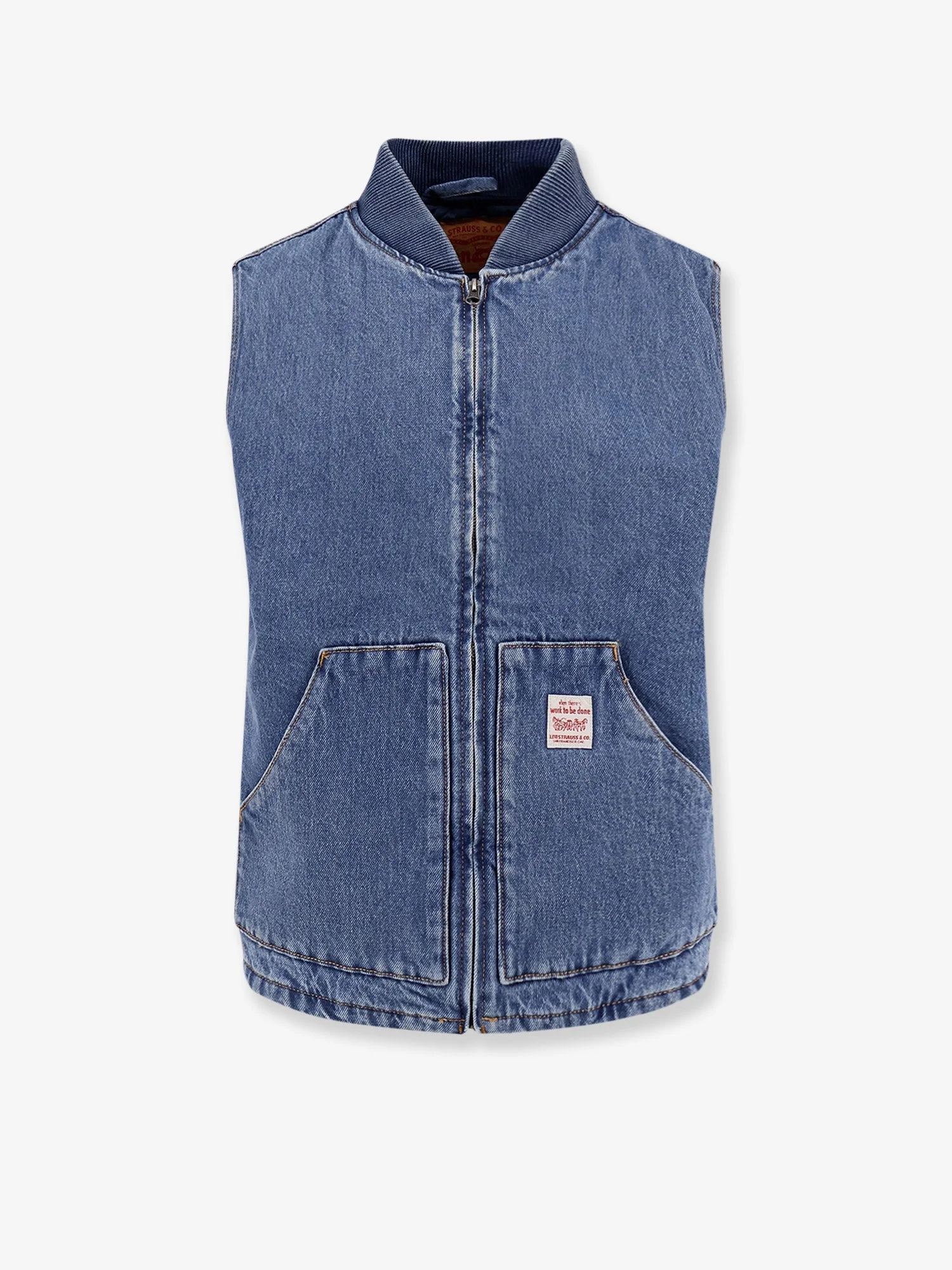 Levi'S Padded Denim Vest - 1