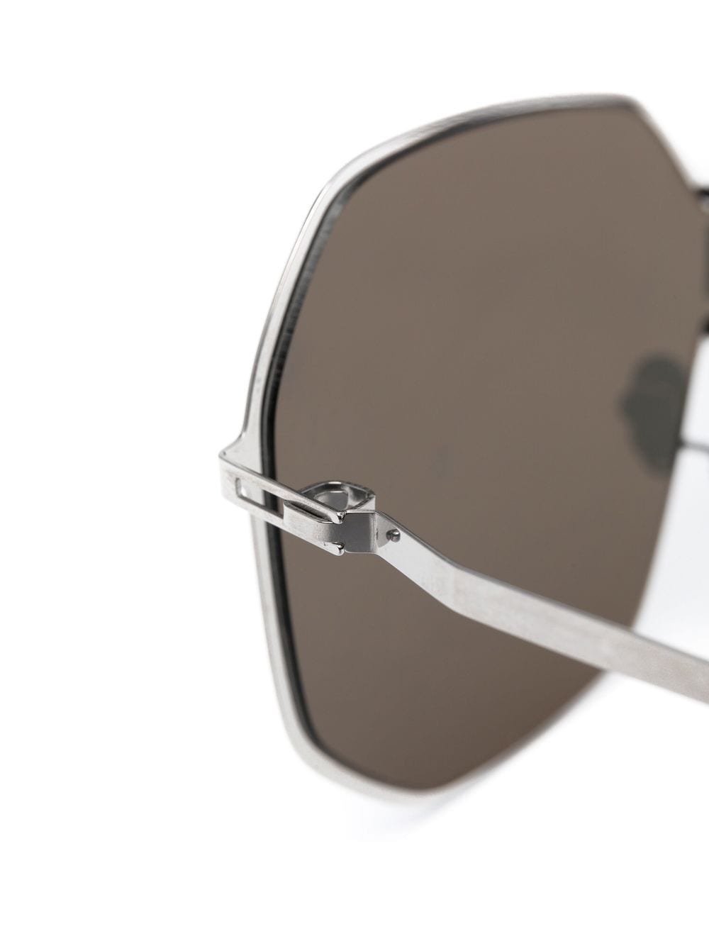 oversized-frame tinted sunglasses - 3
