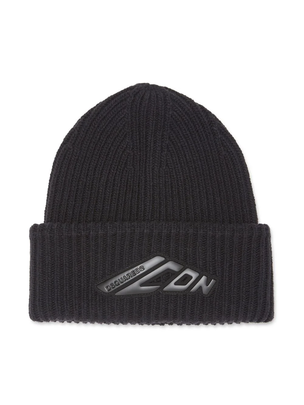 Icon ribbed-knit beanie - 1