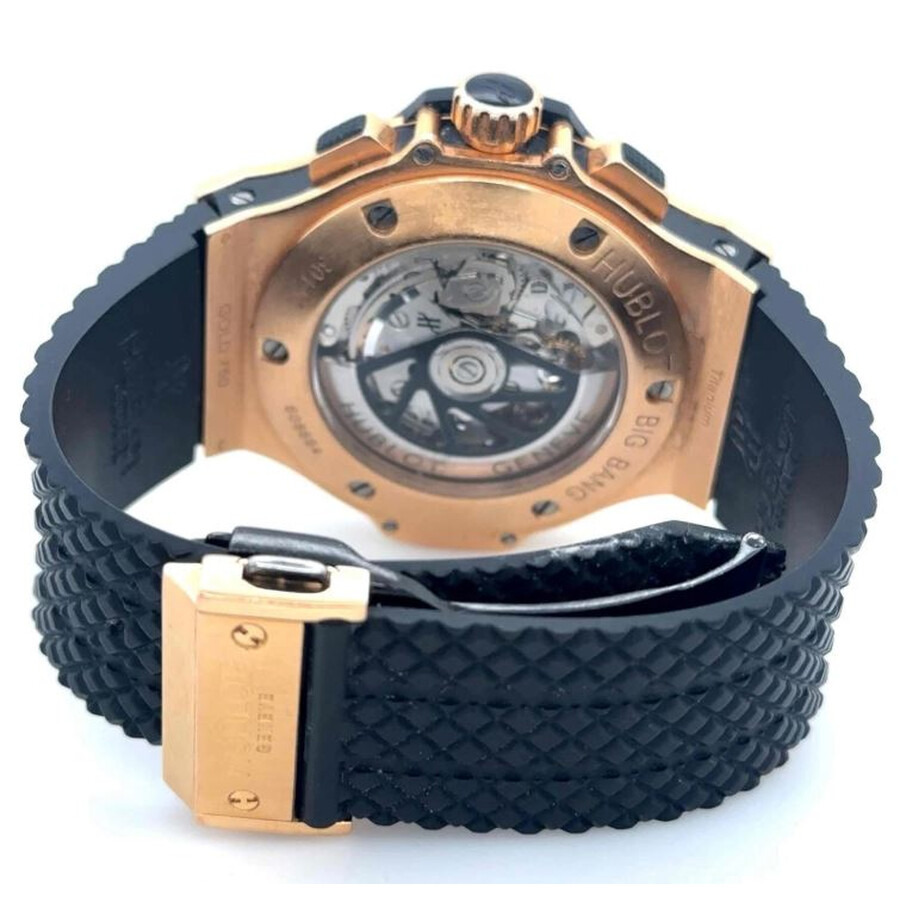 Pre-owned Hublot Big Bang Chronograph Diamond Black Dial Men's Watch 341.PX.130.RX.114 - 4
