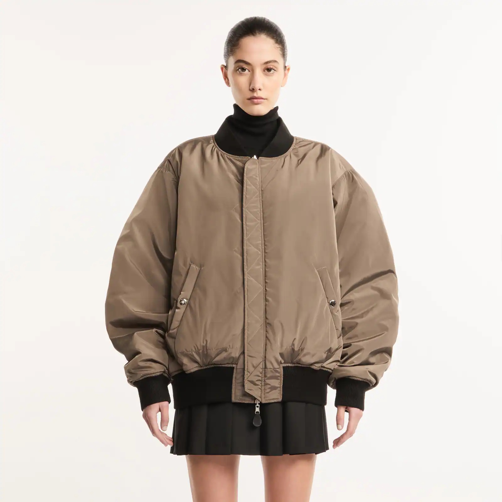 Reversible bomber jacket - 11
