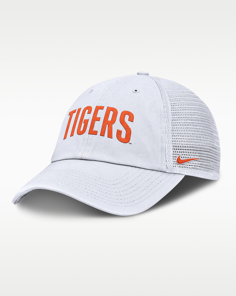 Clemson Primetime Campus Club Men's Nike College Trucker Adjustable Hat 1