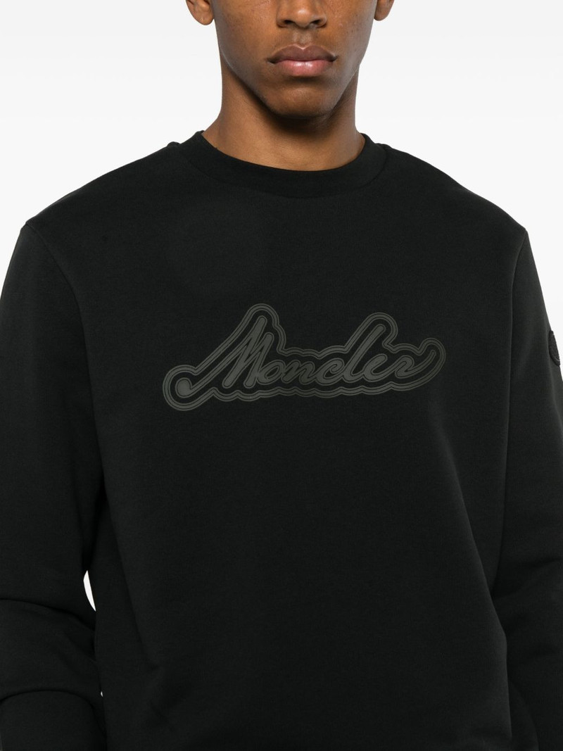logo crew-neck sweatshirt 5