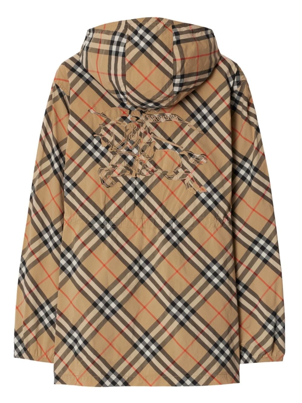 Nova Check hooded coat - 2