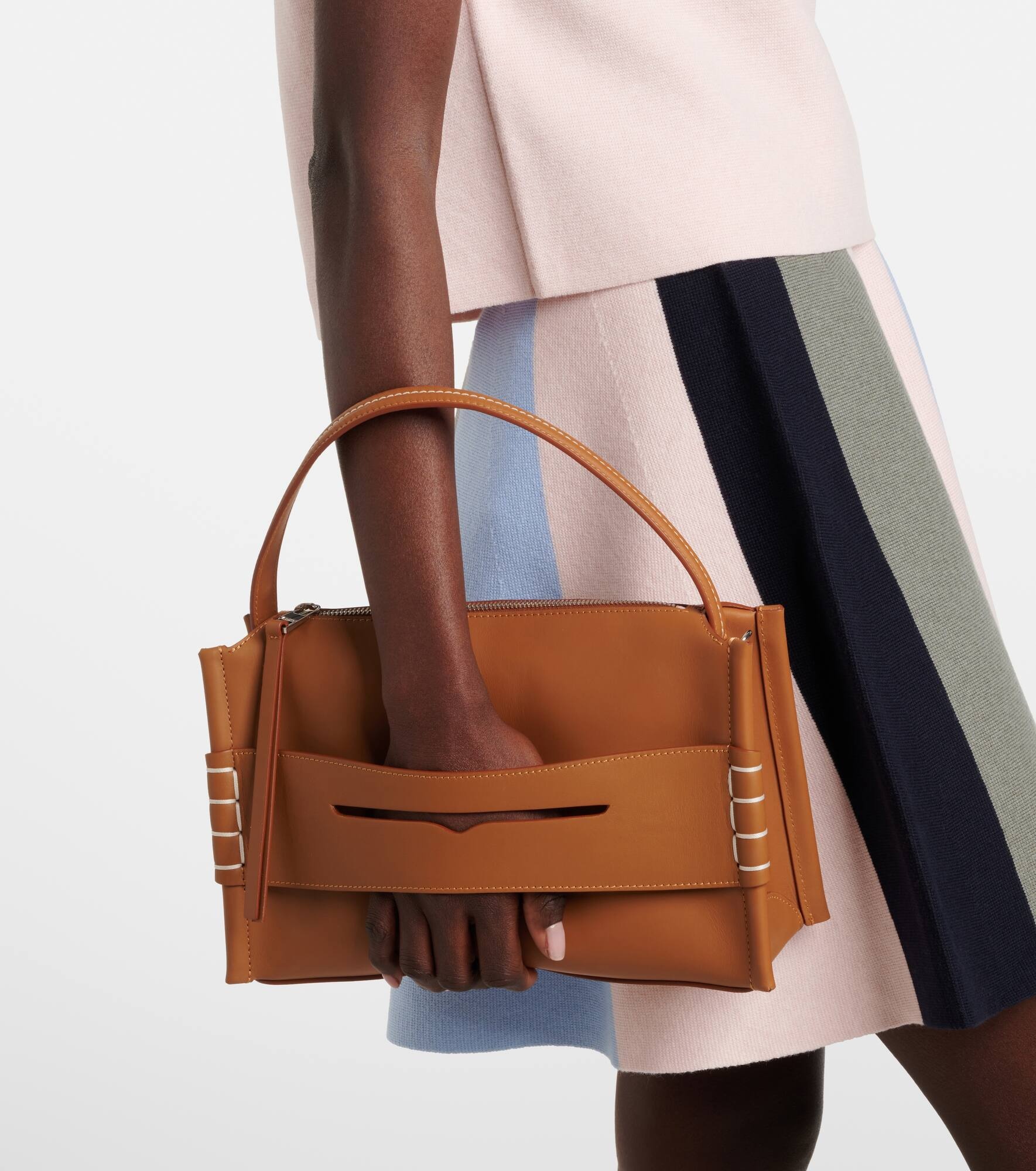 Loafer leather shoulder bag - 2