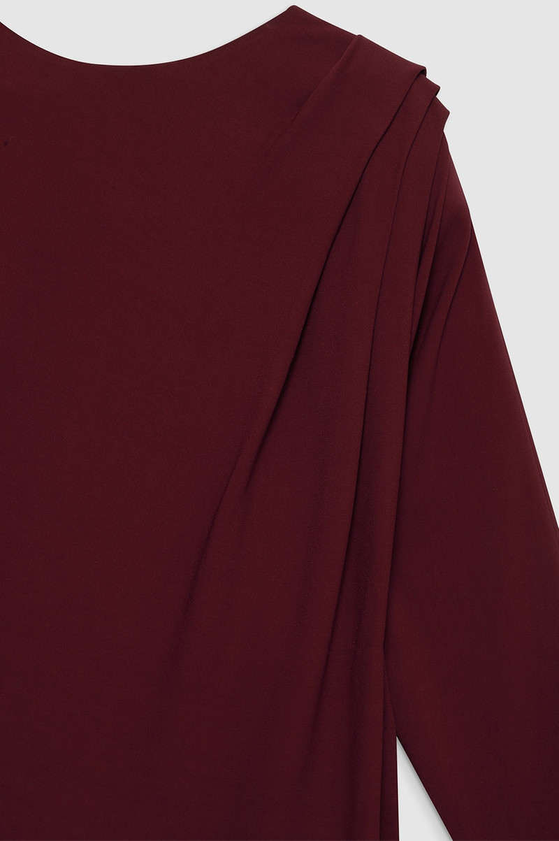Haven Dress - Cabernet 4