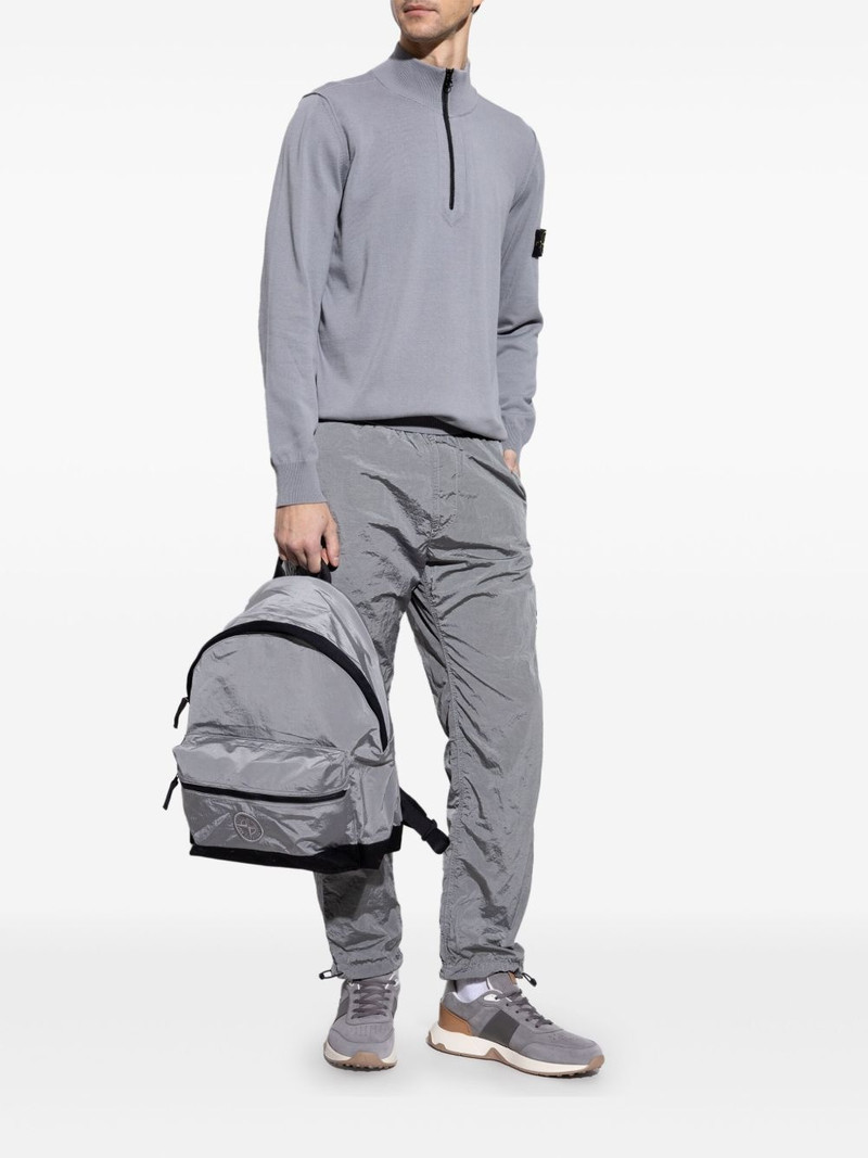 Stone Island compass-badge trousers outlook