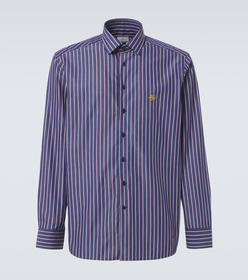 Striped cotton shirt - 1