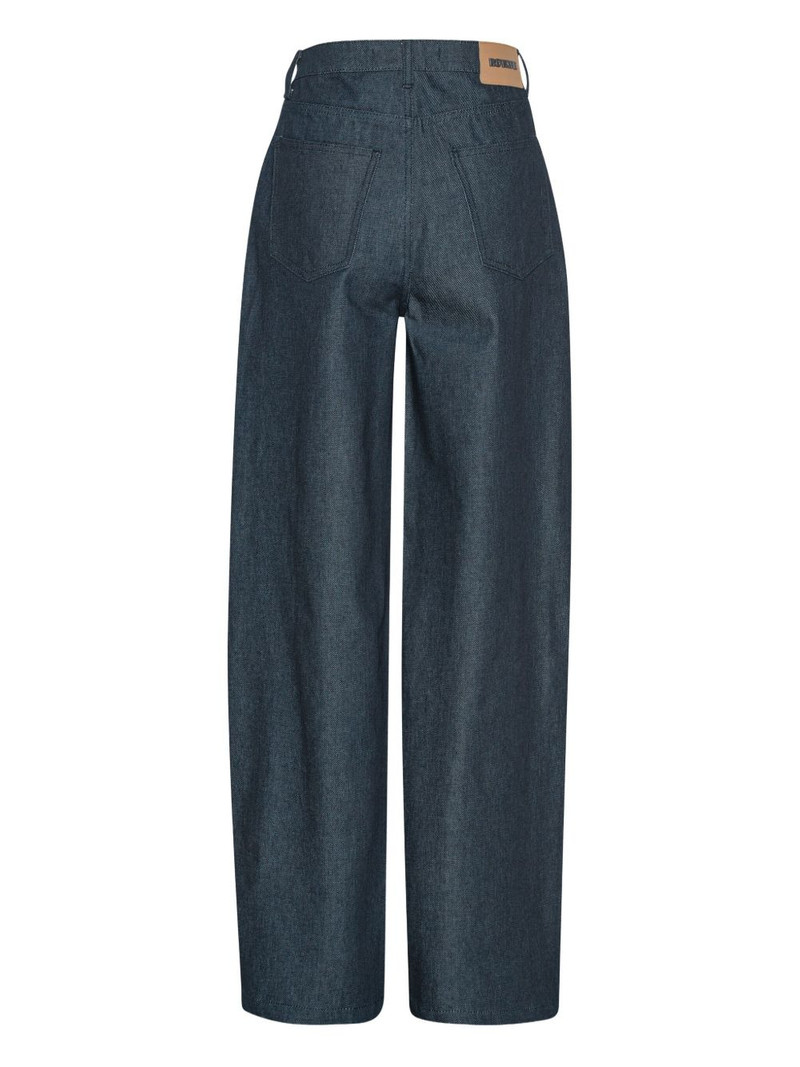 five-pocket wide-leg jeans 5