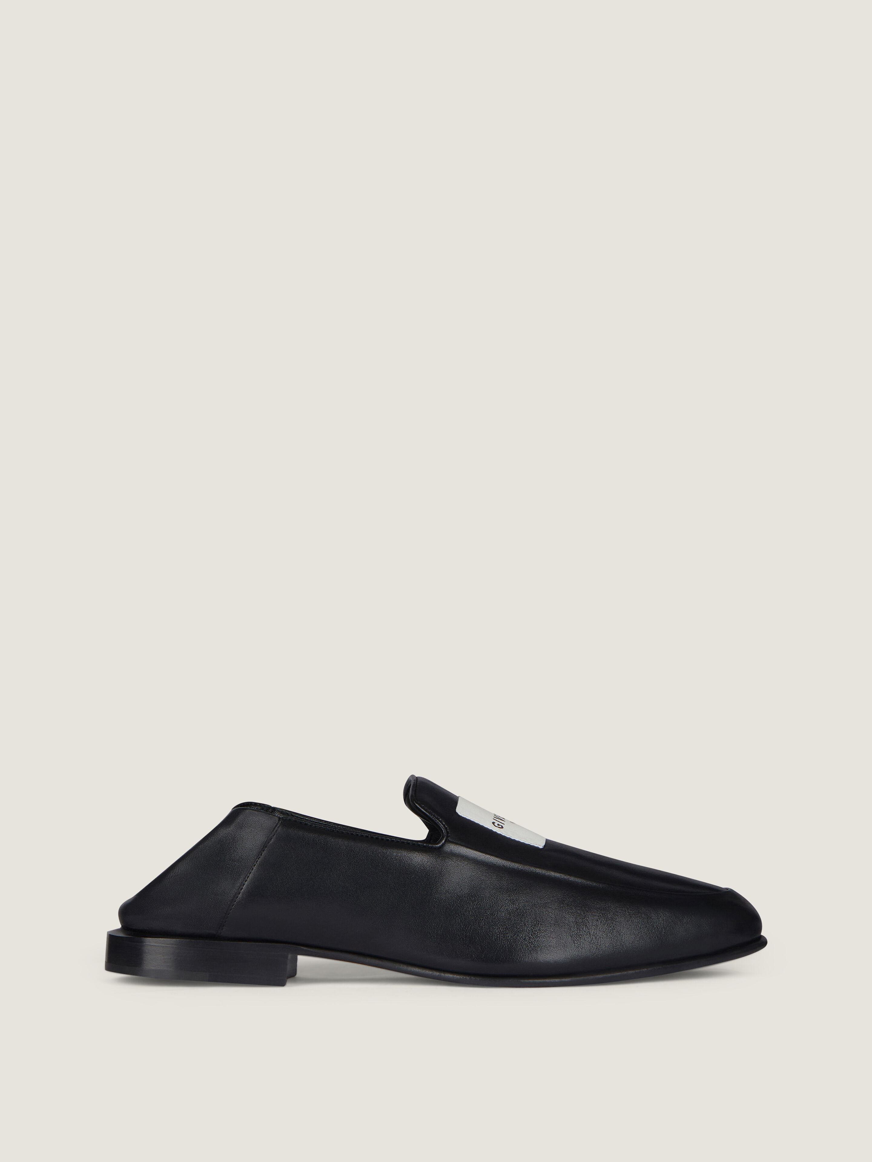 LABEL LOAFERS IN SHINY LEATHER - 2
