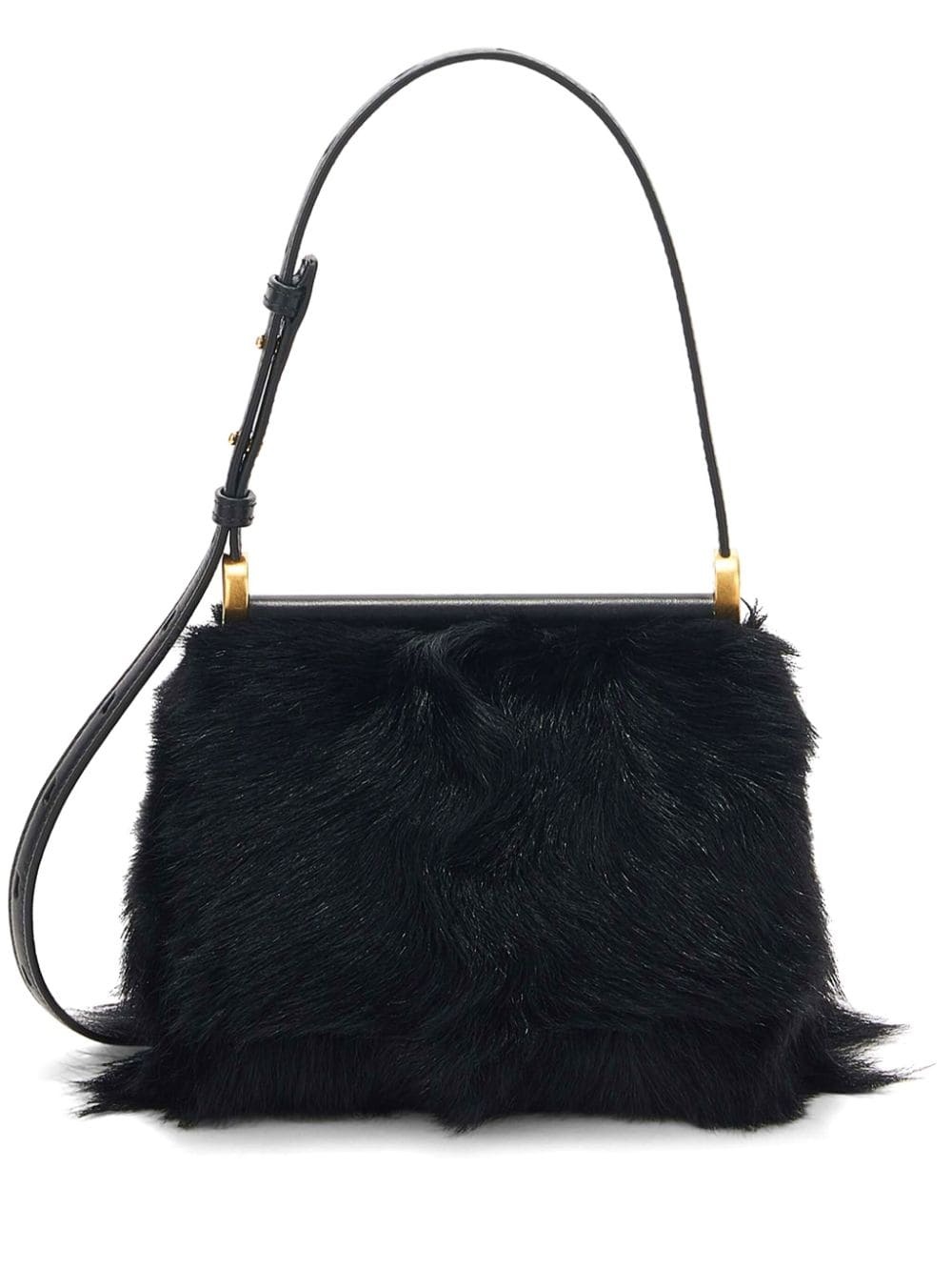 Ghost Mini hairy shoulder bag - 1