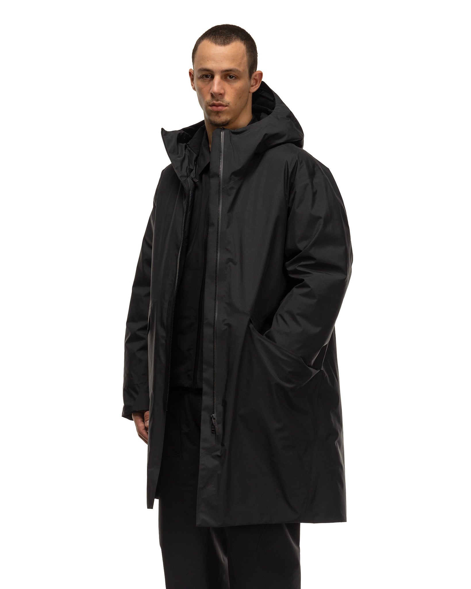 Monitor Down Coat Black - 4