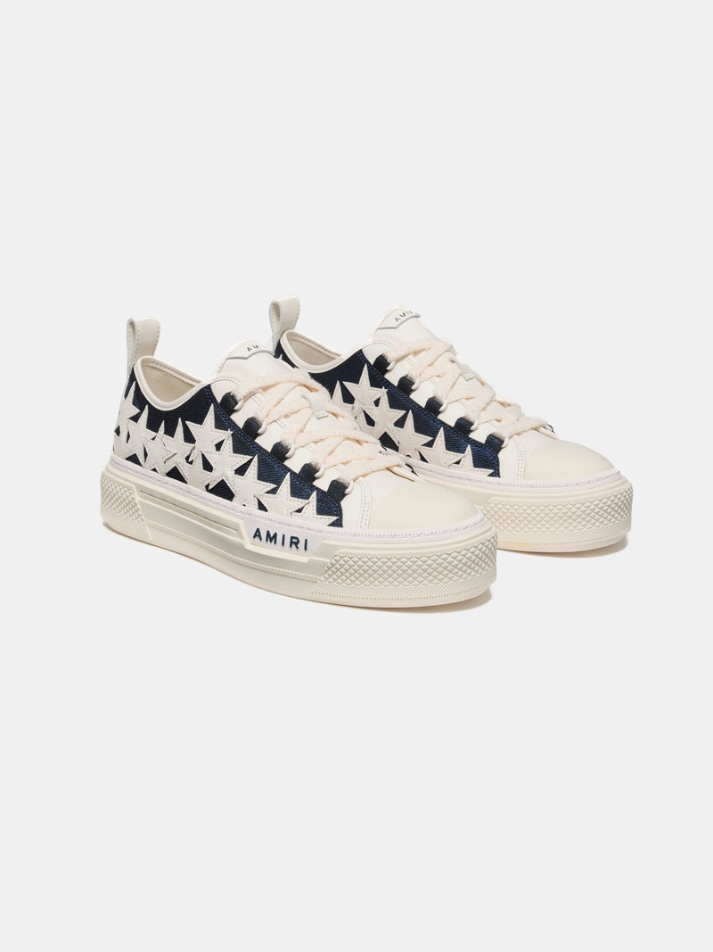 AMIRI WOMEN'S DENIM STARS COURT LOW outlook