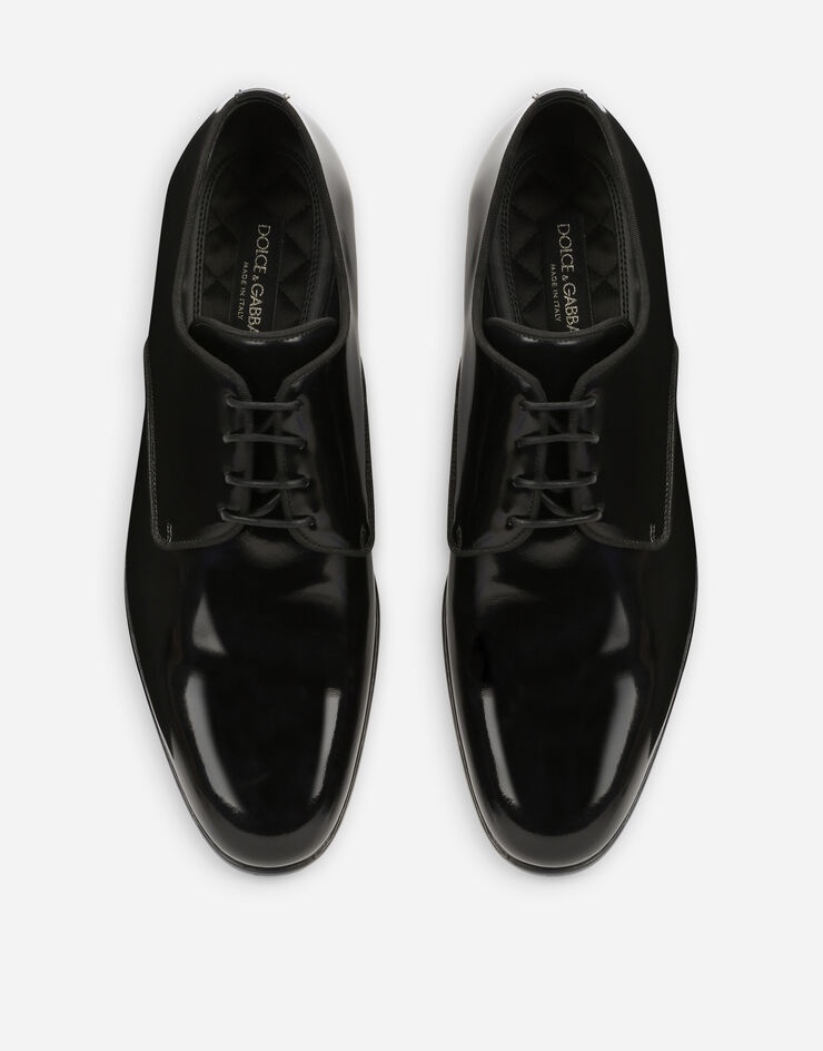 Brushed calfskin Derby shoes - 4