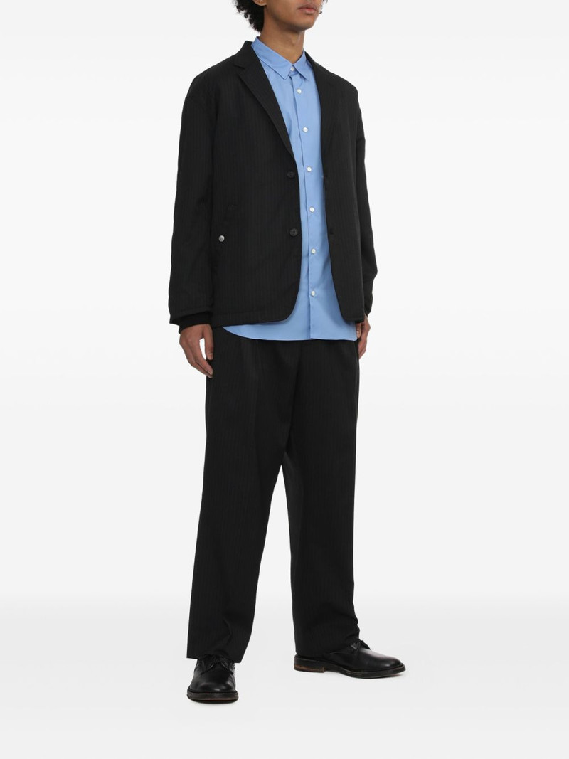 Comme des Garçons Homme pleated pinstripe trousers outlook