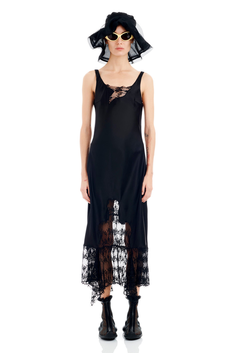 Collina Strada BLACK ANEMONE DRESS outlook