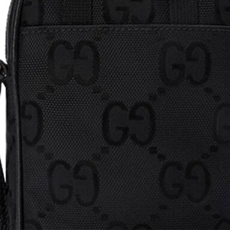 Gucci Off The Grid OTG Environmental Friendly Series Logo Leather Logo Nylon handbag Mini Unisex / B - 8