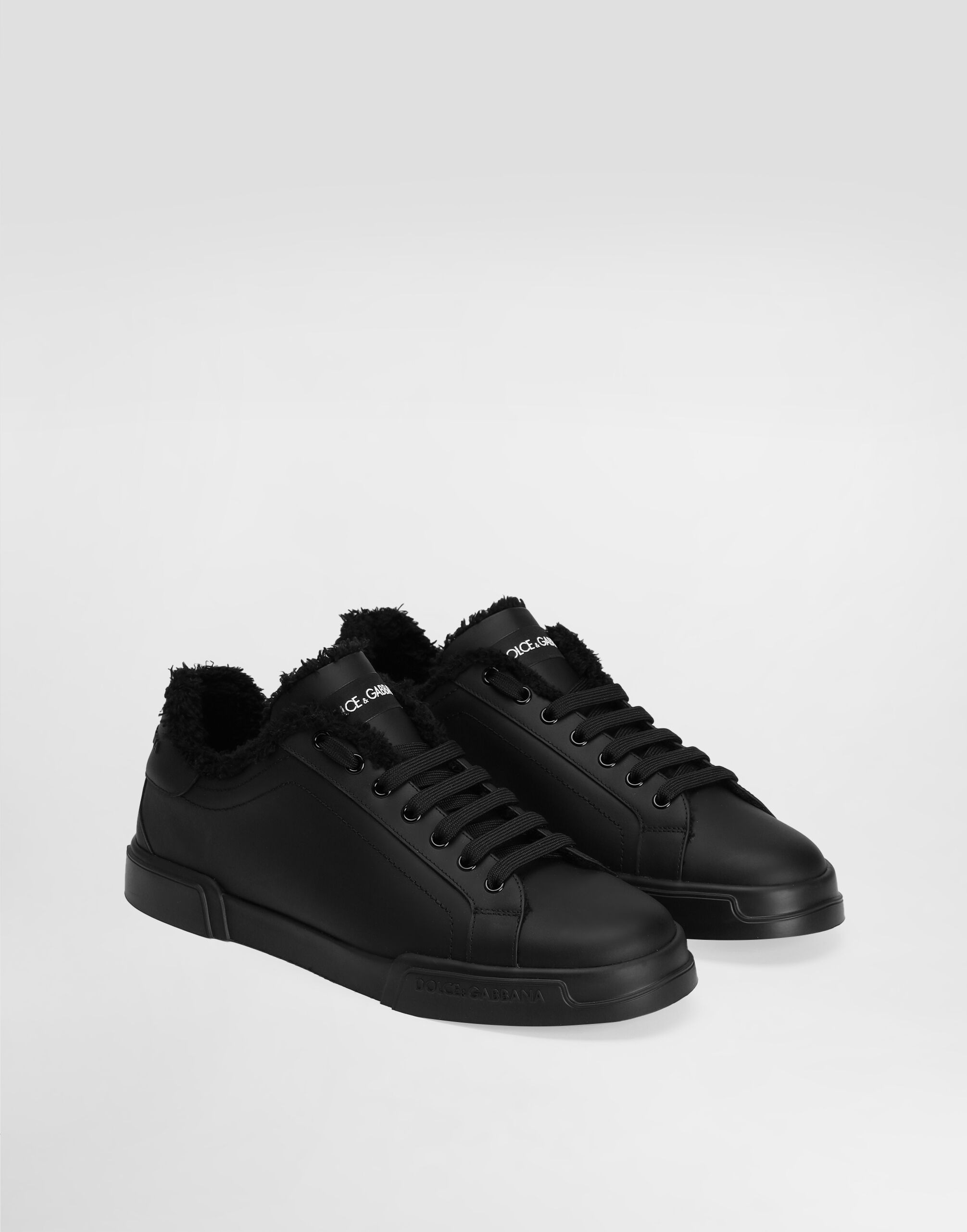 Portofino light calfskin sneakers - 2