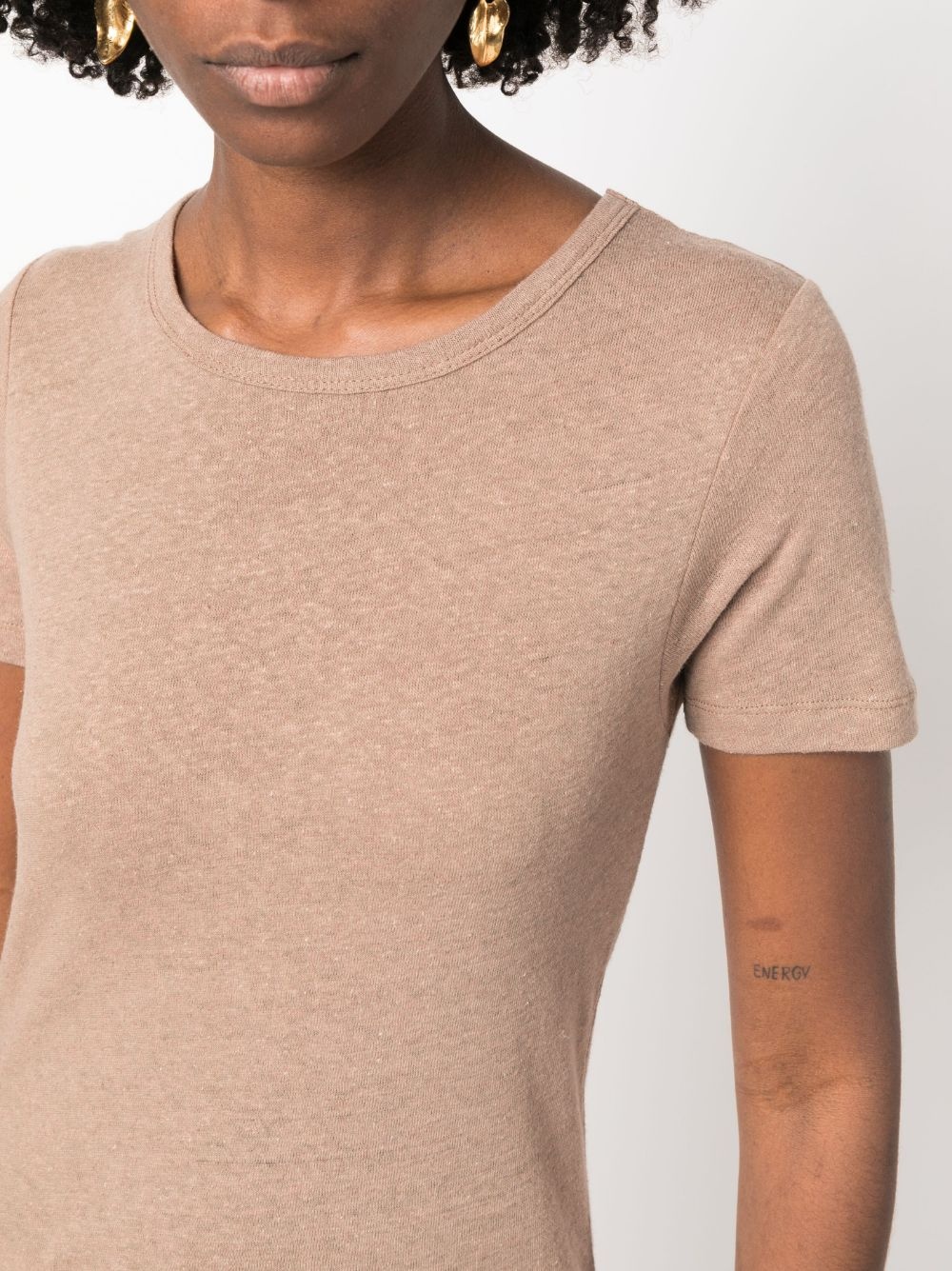 round neck T-shirt - 5