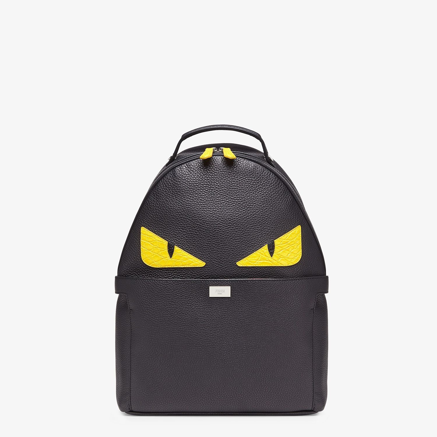 Black leather backpack - 2