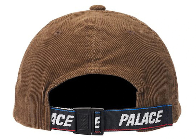 PALACE Palace Basically A Cord 6-Panel Brown outlook