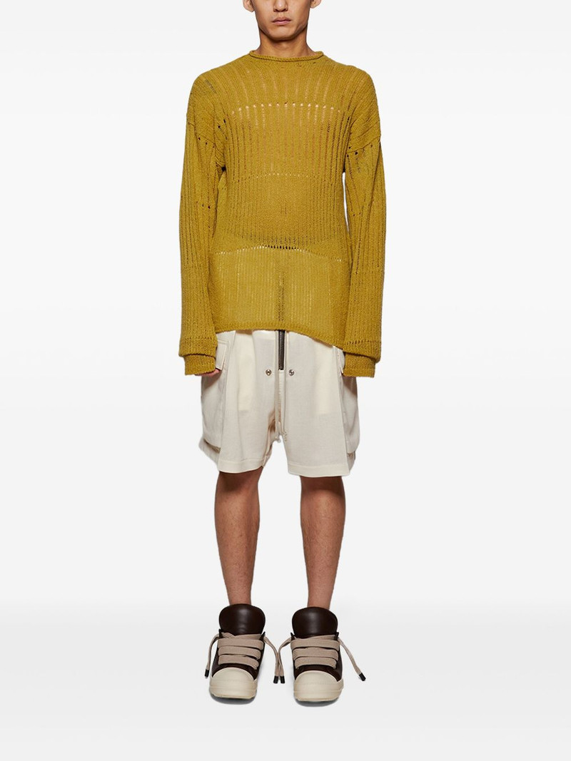 Rick Owens ribbed-knit jumper outlook