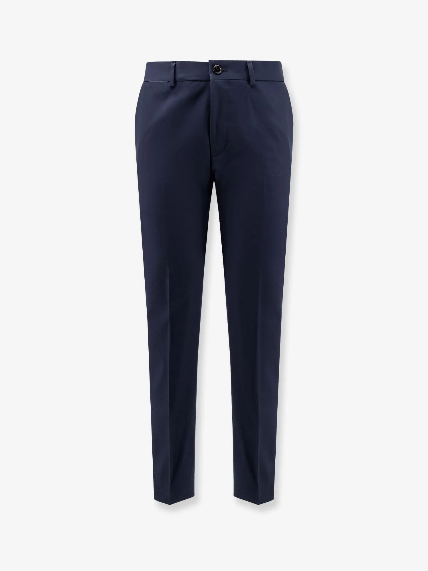 Boss Cotton And Silk Trousers - 1