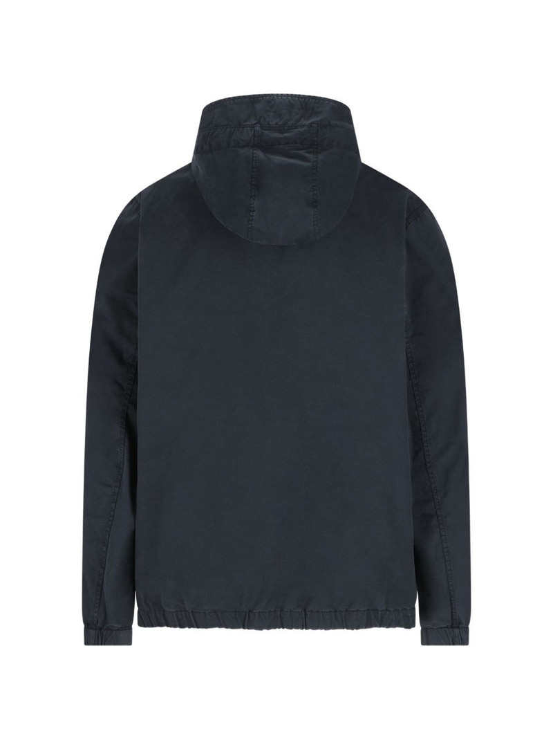 Stone Island chest-pocket hooded jacket outlook