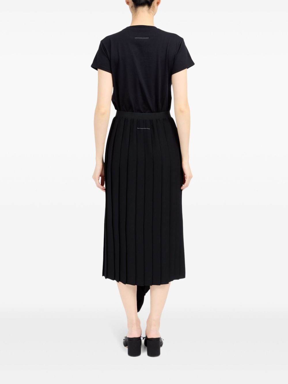pleated midi skirt - 4