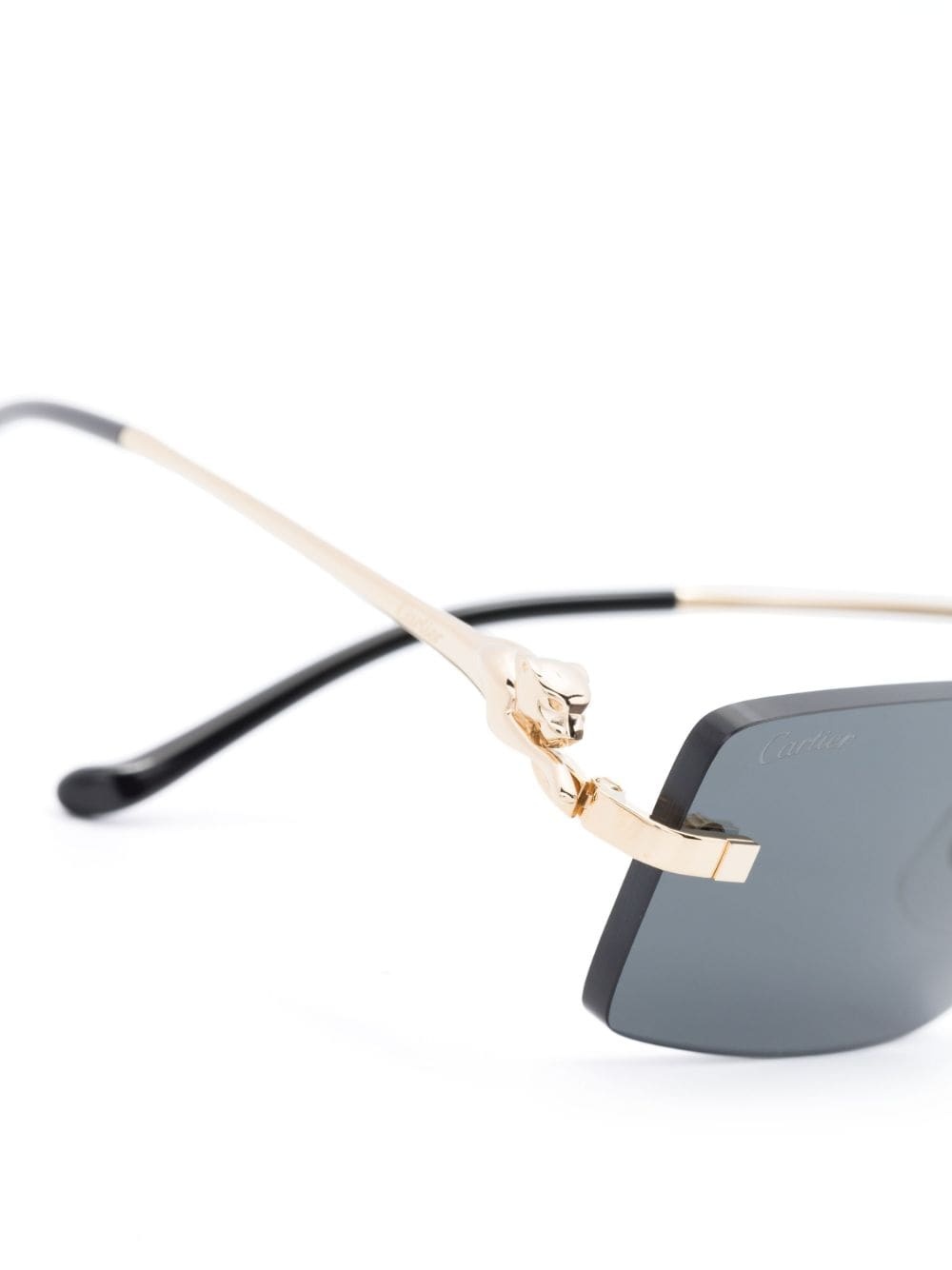 Panther rectangle-frame sunglasses - 3