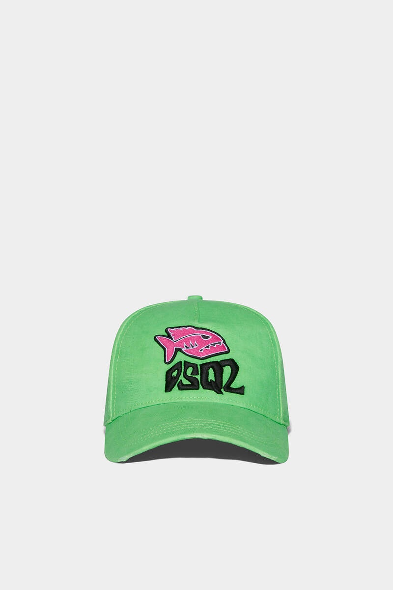 DSQ2 FLUO BASEBALL CAP - 1