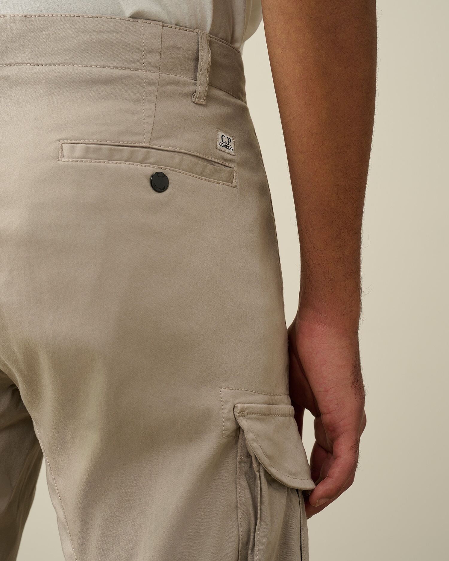 Stretch Sateen Ergonomic Lens Cargo Pants - 5