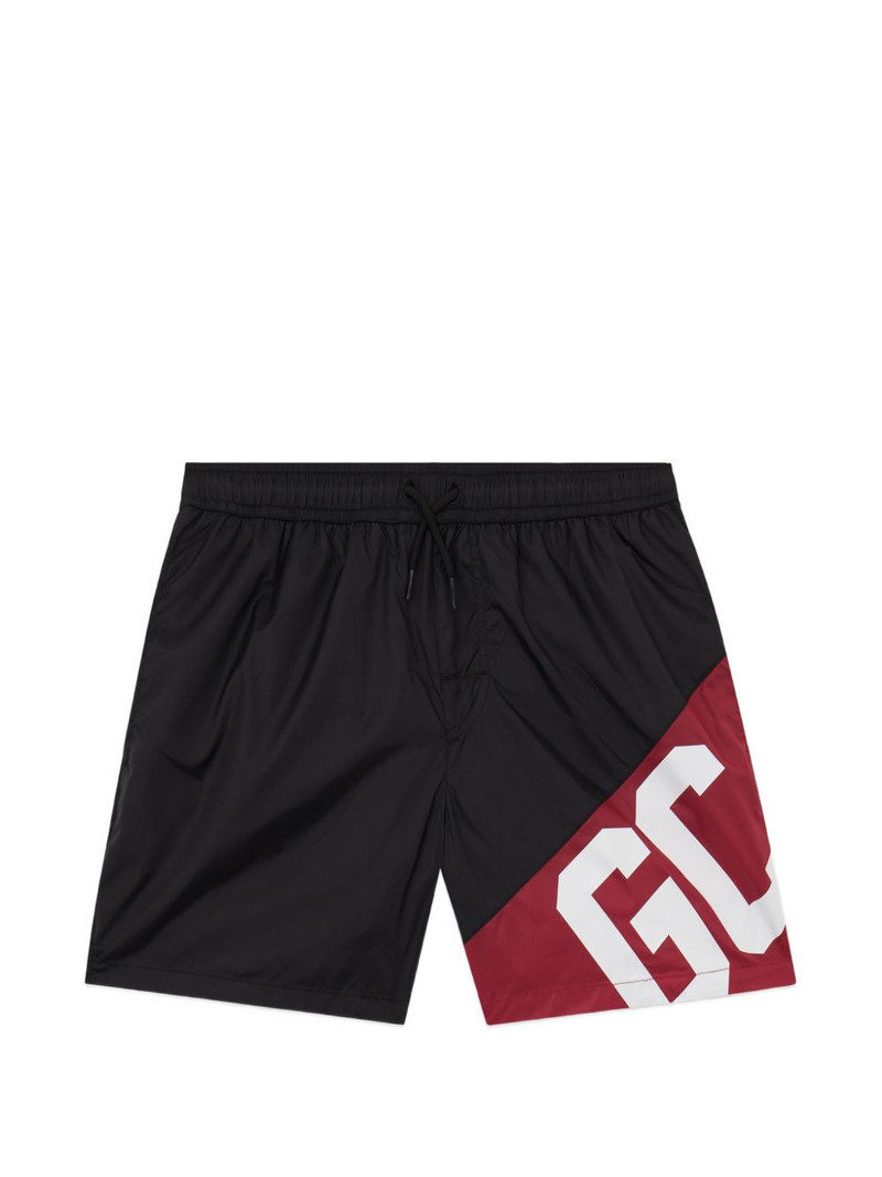 logo-band swim shorts 1