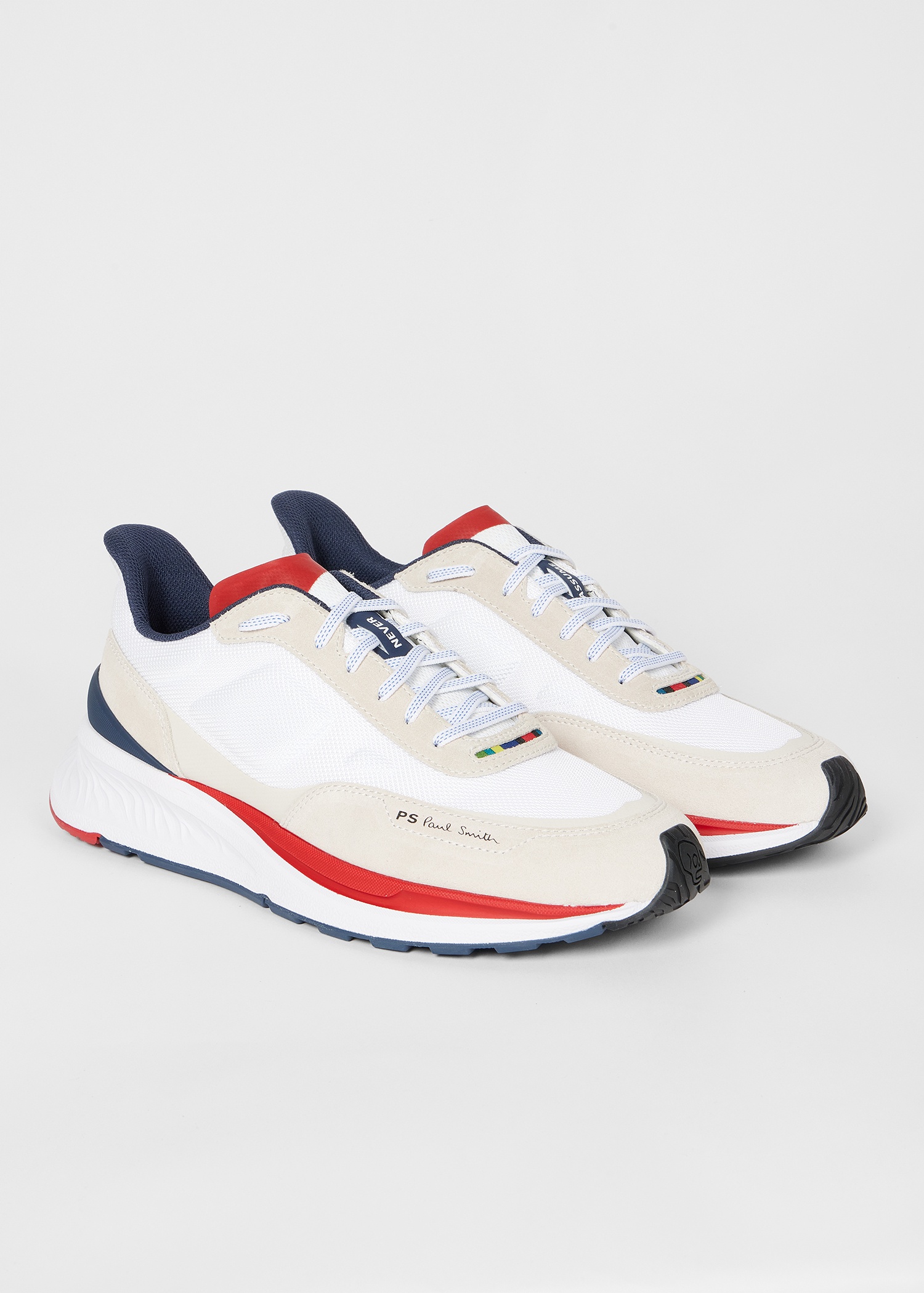 White 'Novello' Trainers - 2