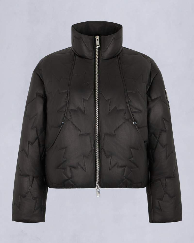 MAPLETON LEATHER DOWN PUFFER JACKET 1