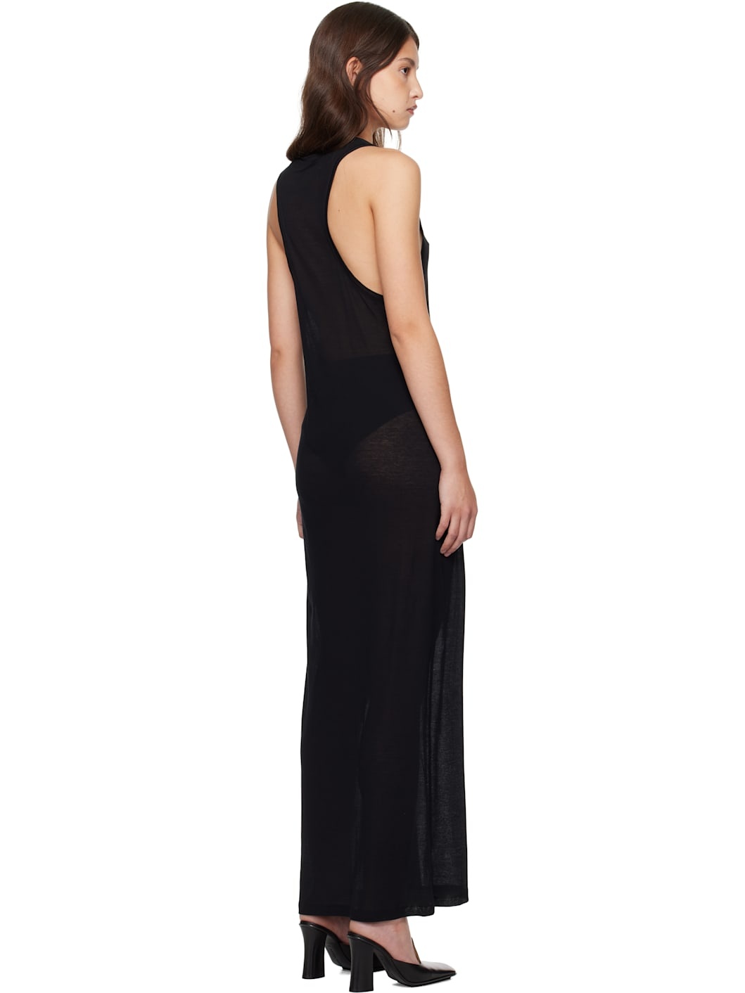 Black Ete Maxi Dress - 3