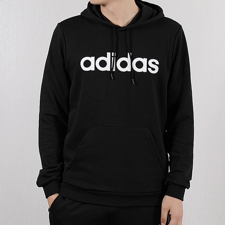 adidas Neo Hooded Sweatshirt 'Black' DW8022 - 3