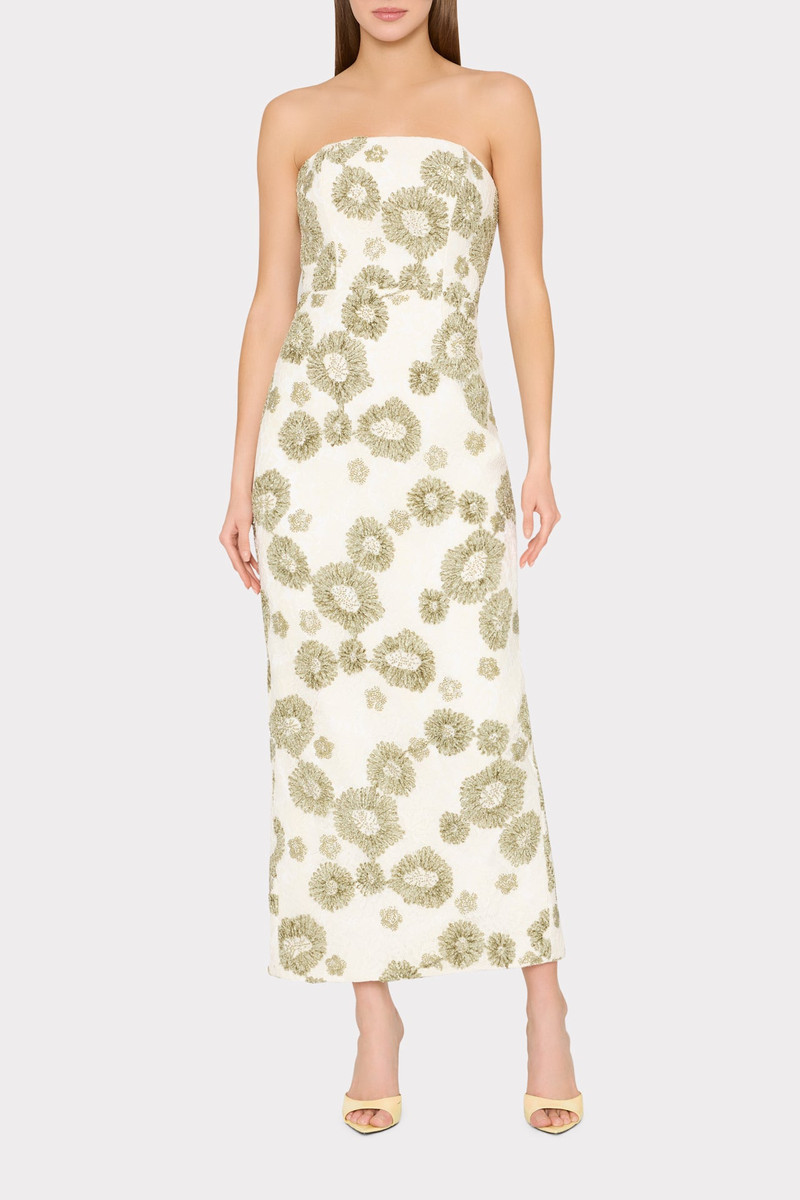 MILLY Jasmine Embroidered Lace Dress outlook